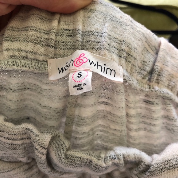 Cozy Drawstring Heather Grey Sweatpants - Picture 2 of 2